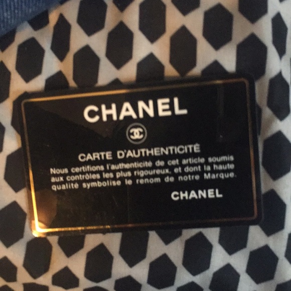 Authentic Chanel Single-Flap Denim&Plastic Lucite - Picture 3 of 8